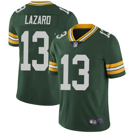 Men's Green Bay Packers #13 Allen Lazard Green Vapor Untouchable Limited Stitched NFL Jersey